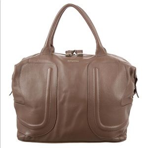 Chloe Taupe Leather Handbag
